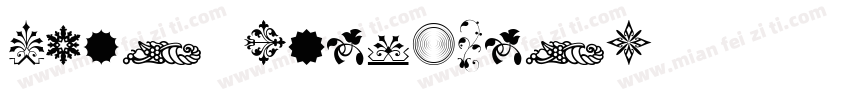 Soft Ornaments字体转换